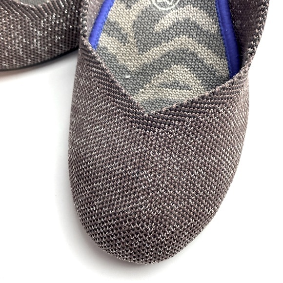 Rothy’s Women’s Round Toe Flats Twilight Metallic Size 8 - Picture 12 of 12